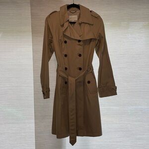 Banana Republic 100% cotton classic trench coat size Large